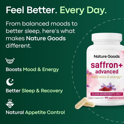 Saffron+ Advanced Vegan Capsules